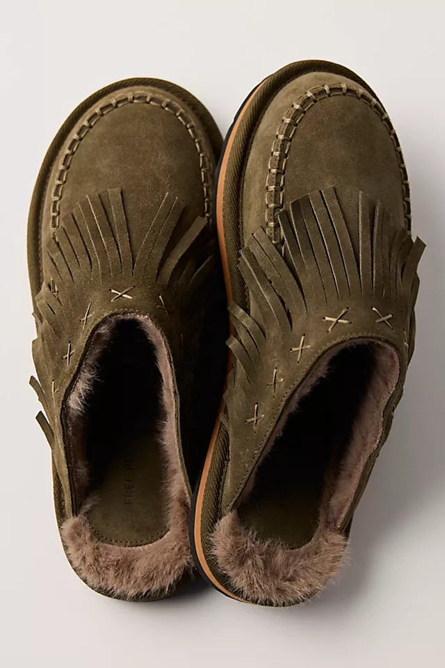 Fallon Fringe Mules | Free People (Global - UK&FR Excluded)