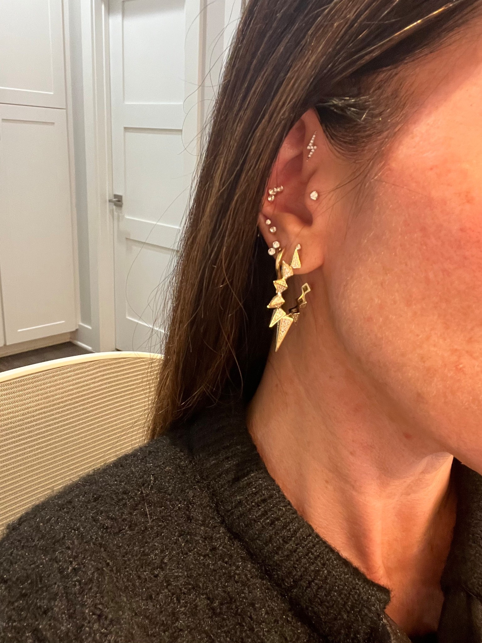 New fav fashion spike earrings! 