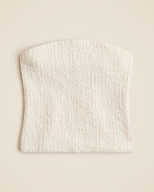 Bubble-knit tube top | J. Crew US