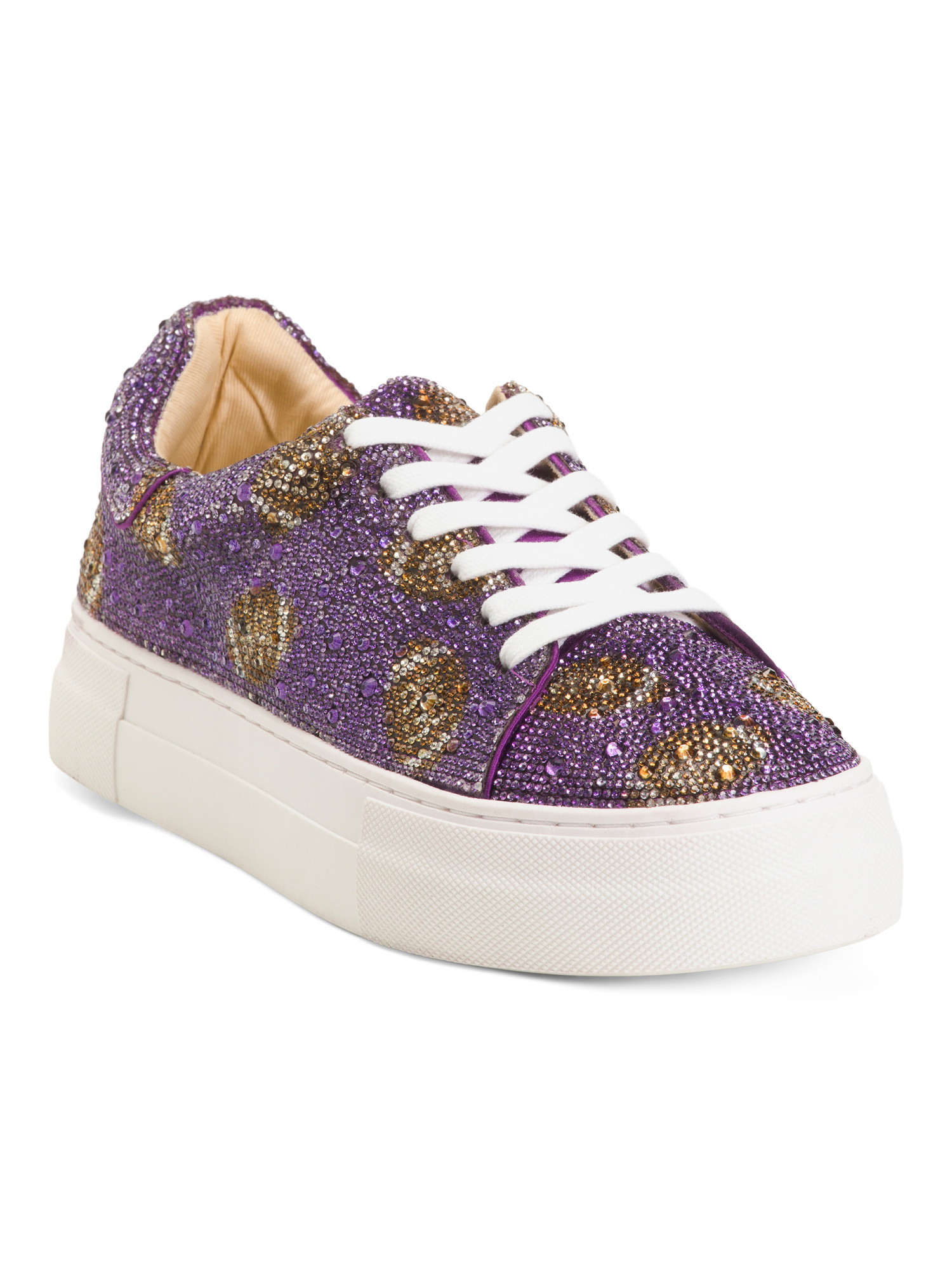 Sidney Rhinestone Football Sneakers | TJ Maxx
