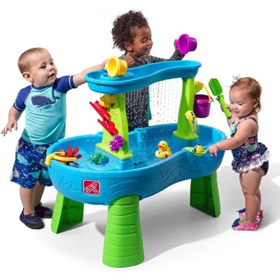 Step2 Rain Showers Splash Pond Toddler Outdoor Water Table | Wayfair North America