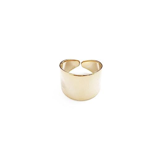 HONEYCAT Thick Wrap Open Band Ring in Gold, Rose Gold, or Silver | Minimalist, Delicate Jewelry | Amazon (US)