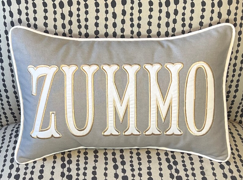 Custom Applique Personalized Name Pillow | Etsy | Etsy (US)