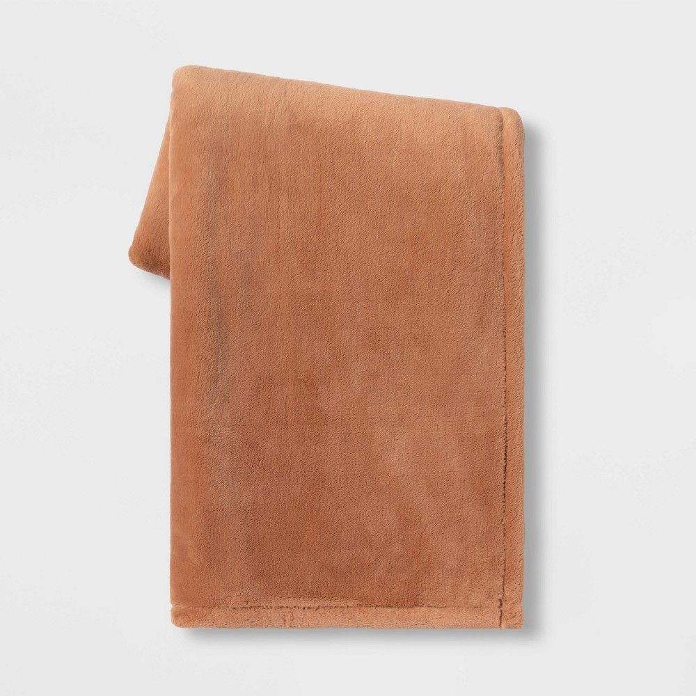 50"x70" Oversized Primalush Throw Blanket Clay - Threshold™ | Target