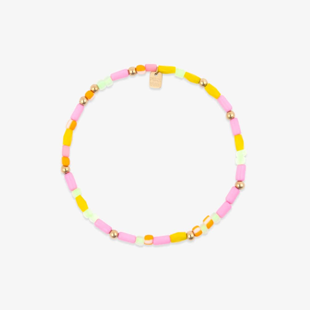 Sarita Mixed Seed Bead Stretch Anklet | Pura Vida Bracelets