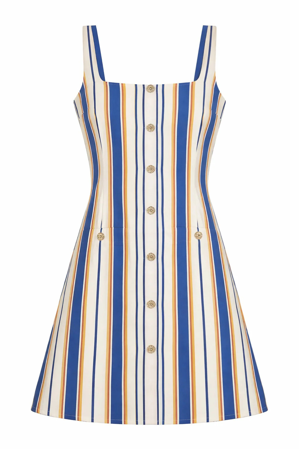 Graylen Coastal Stripe Mini Dress | Anna Cate Collection