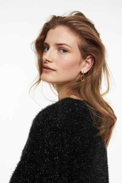 Oversized fluffy jumper | H&M (UK, MY, IN, SG, PH, TW, HK)