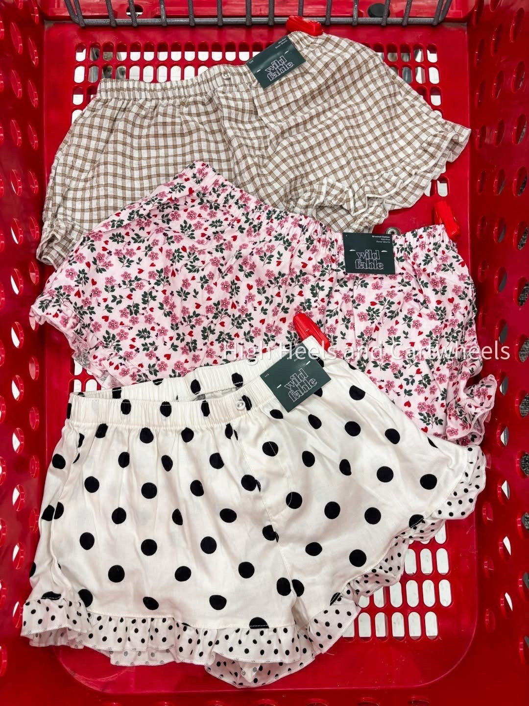 The CUTEST target boxer shorts are flying off the shelves. If you’ve been thinking about grabbing a pair, this is your sign!