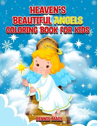 Heaven’s Beautiful Angels Coloring Book for Kids | Amazon (US)