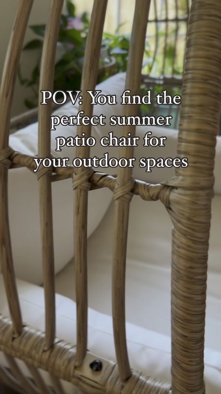 The perfect patio chair ☀️


Outdoor furniture- patio furniture- accent chair 

#LTKVideo #LTKHome