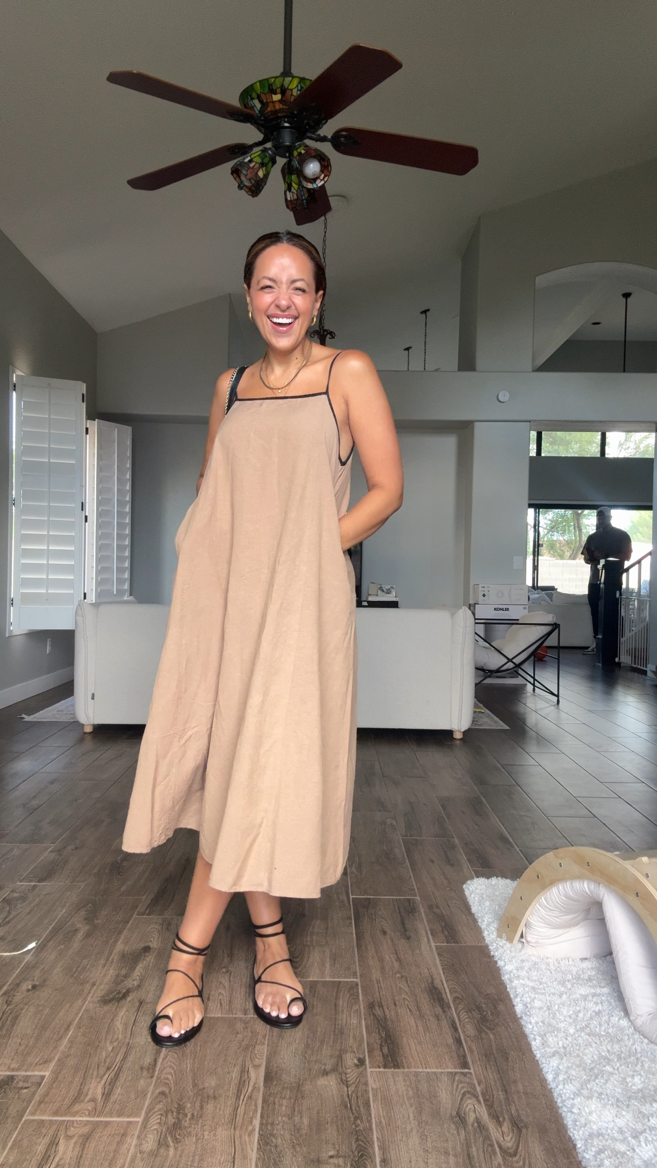 when in doubt, a long flowy dress it is! Happy Sunday, friends! 🫶🏽 #sundayootd #momootd

#LTKFindsUnder100 #LTKFindsUnder50 #LTKMidsize