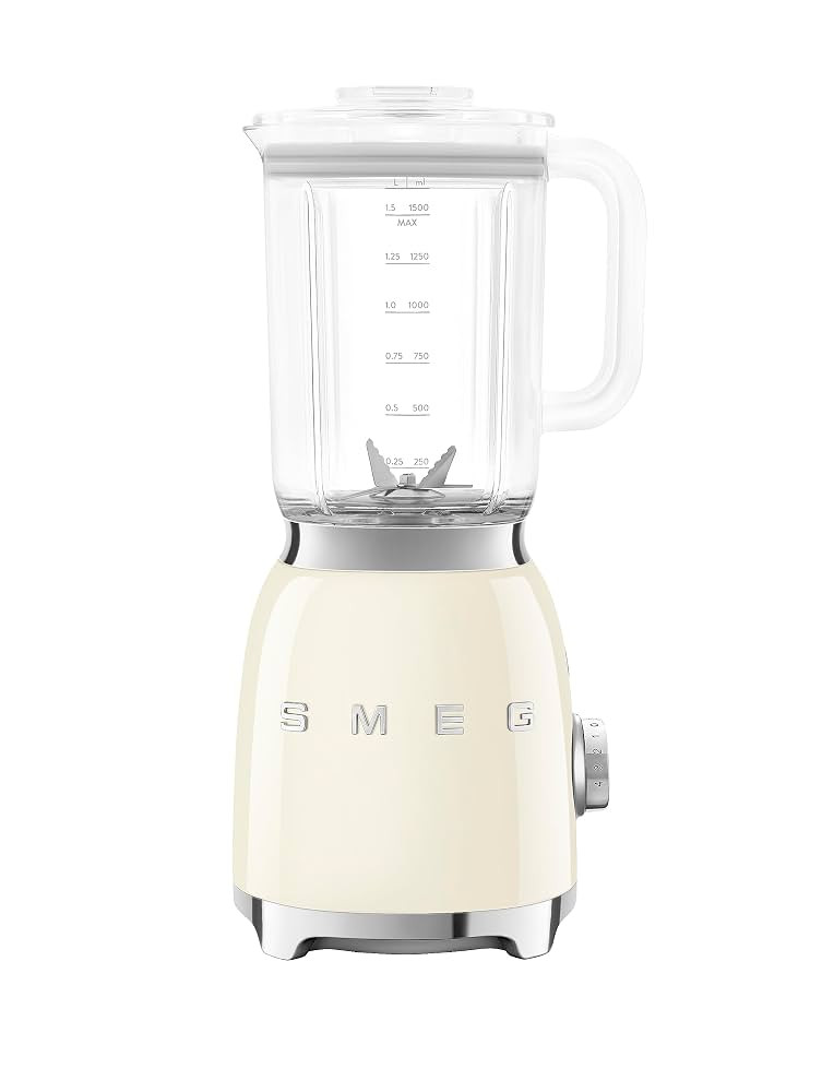 SMEG BLF03 Retro Style Blender – 600W Countertop Blender with 48 oz BPA-Free Jug, 3 Speeds + Pu... | Amazon (US)