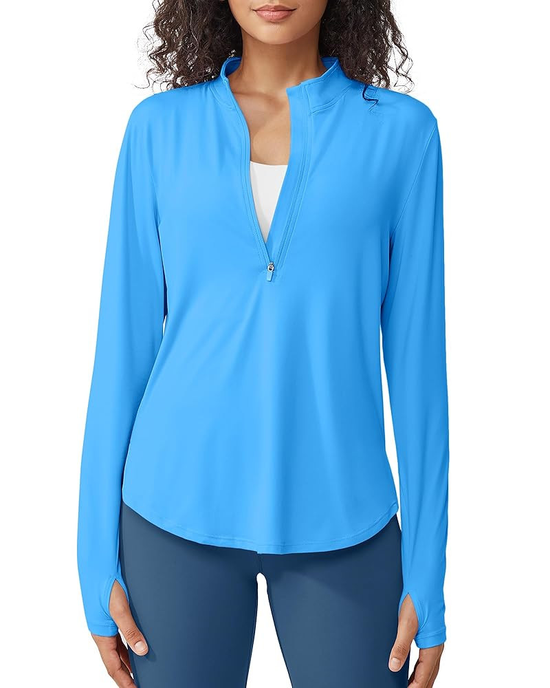 G4Free Womens UPF 50+ Sun Shirts Lightweight Quick Dry Long Sleeve Workout Tops Lightweight Runni... | Amazon (US)