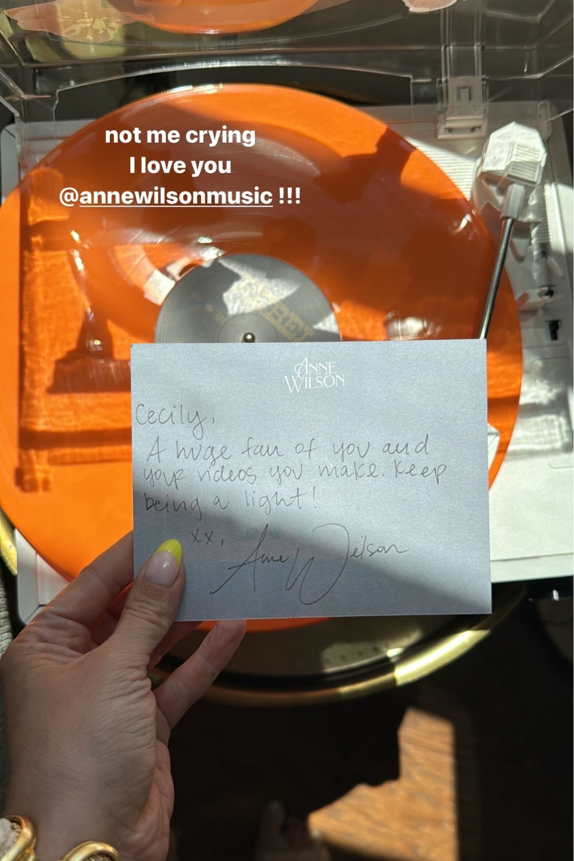 Record player and Anne Wilson’s vinyl! Mother’s Day gift Mother’s Day present birthday gift birthday gift idea home decor home necessities 

#LTKfindsunder100 #LTKfamily #LTKGiftGuide