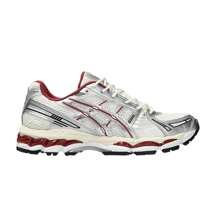 Gel Kayano 12.1 'Silver Red' | GOAT