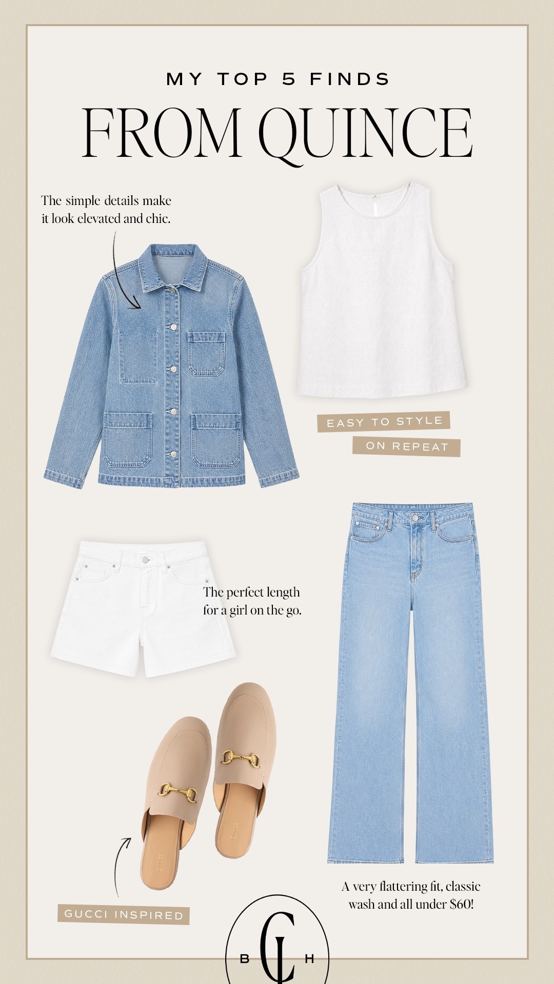 My top 5 items I would recommend from @Quince #quincepartner

#LTKsummer