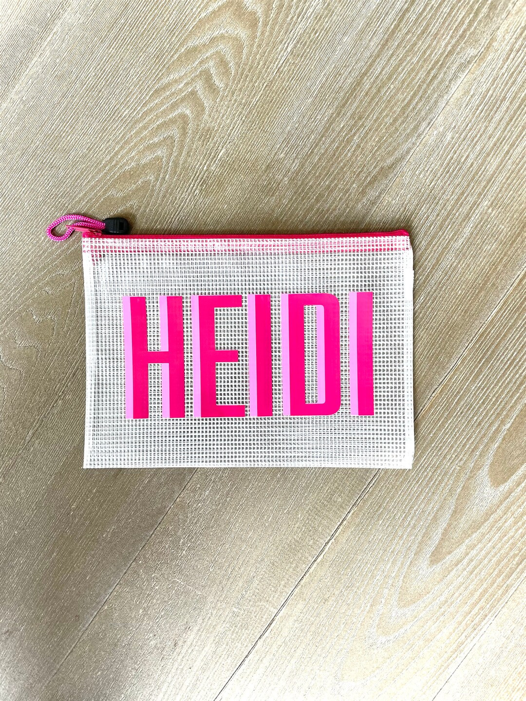 Personalized Pool Bag, Zipper Pouch, Water Resistant, Bachelorette Gift, Beach Bag, Gift for Mom ... | Etsy (US)