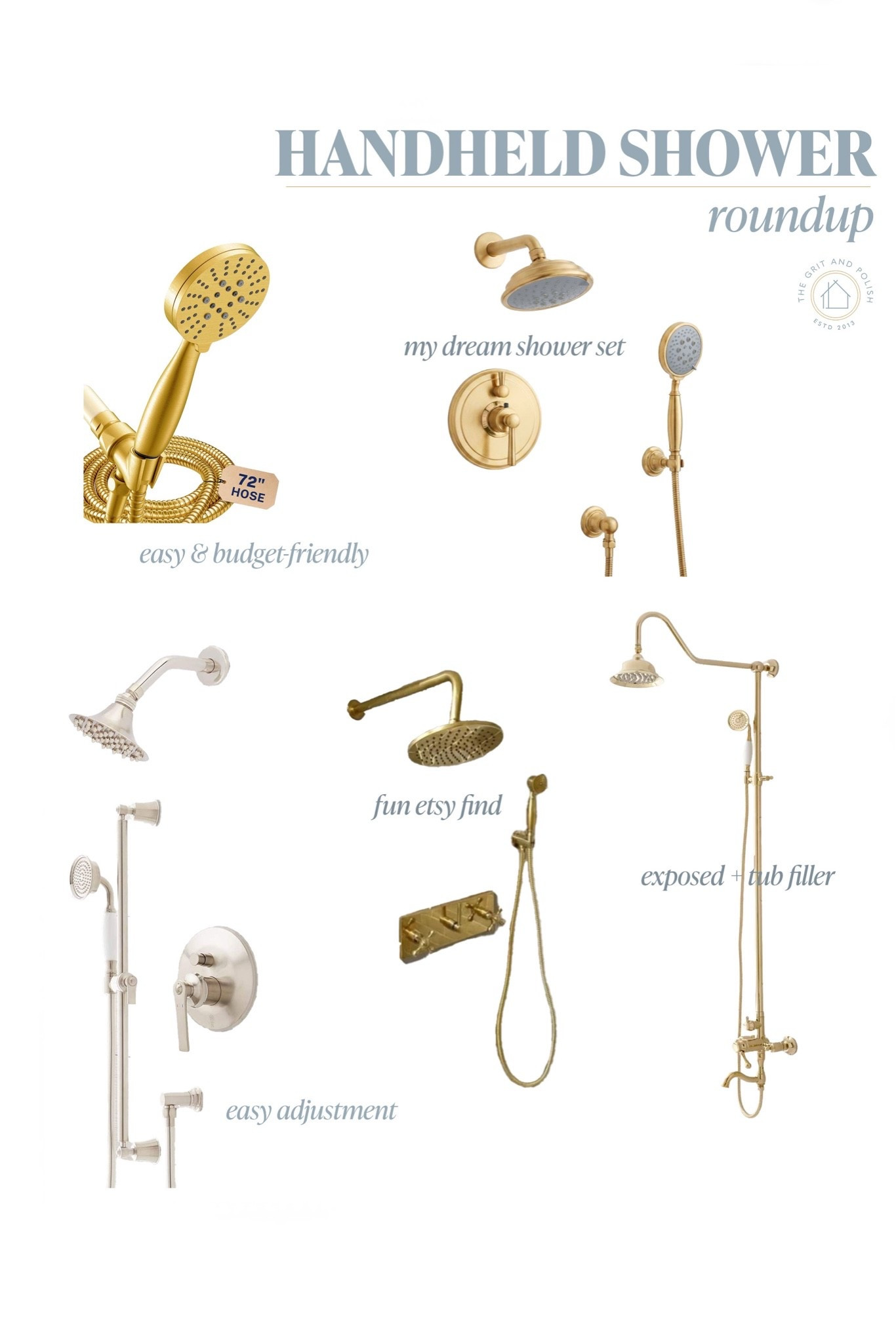 Handheld showers we love for different situations

#LTKHome