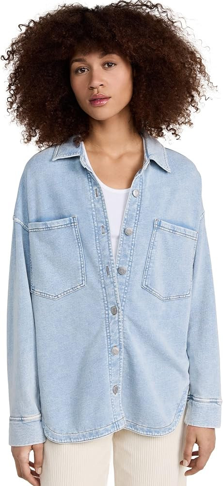 Z SUPPLY Women's All Day Knit Denim Jacket | Amazon (US)