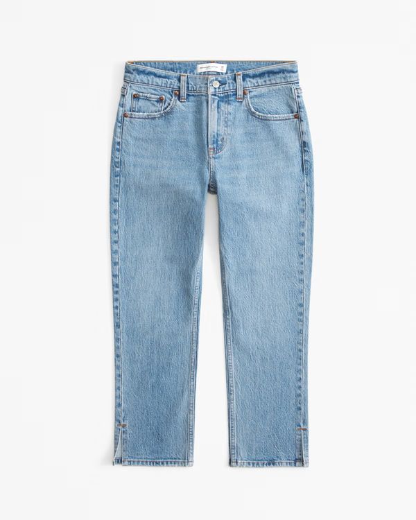 Mid Rise Capri Jean | Abercrombie & Fitch (US)