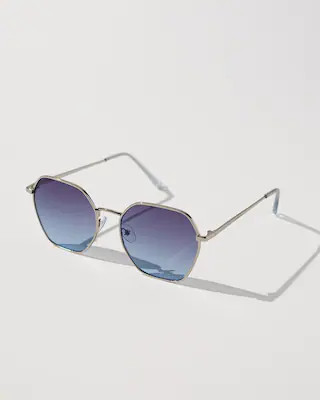 Hexagon Aviator Sunglasses | Chico's