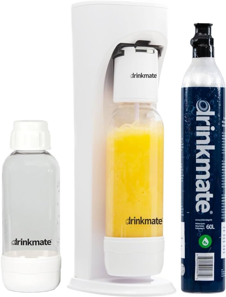 Drinkmate OmniFizz Sparkling Water and Soda Maker, Carbonates Any Drink, Special Bundle - Include... | Amazon (US)