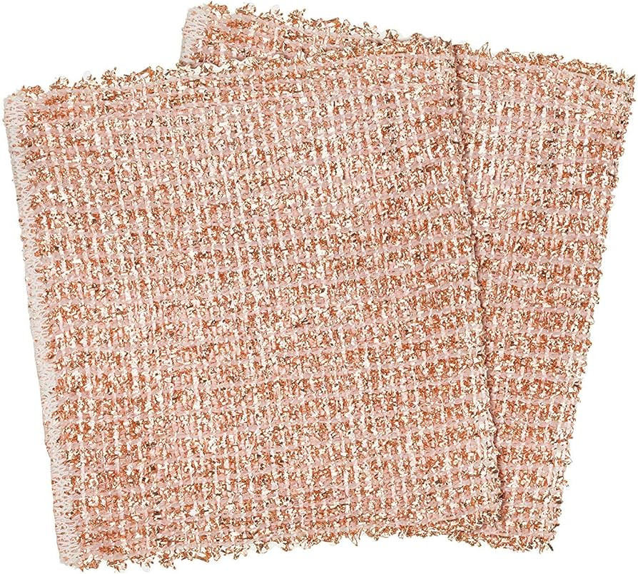 REDECKER 2-Ply Woven Copper Scrubbing Cloth - Durable and Non-Abrasive Scrubber Copper Cloth - Ma... | Amazon (US)