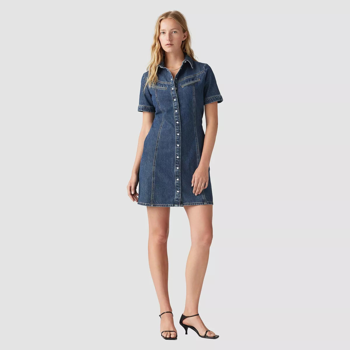 Levi's® Women's Rinoa Denim Dress - Sledge Sister M | Target