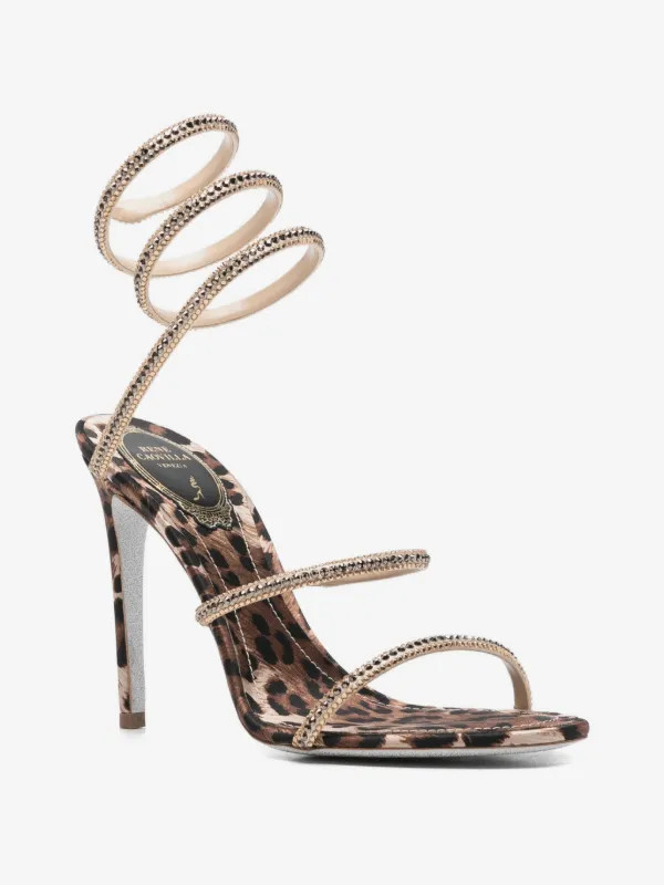 Cleo animalier sandals 105 | Farfetch Global