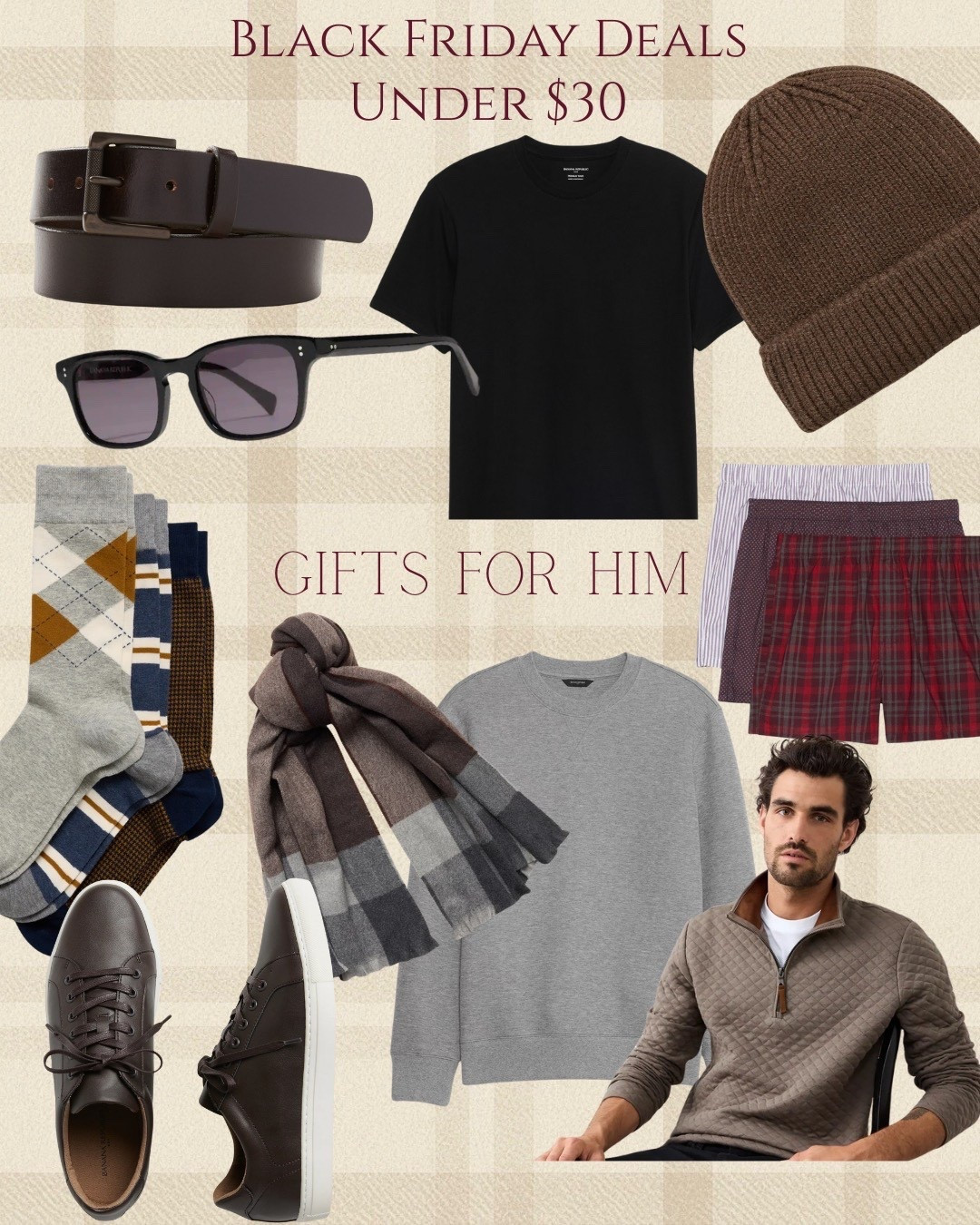 Take advantage of the Black Friday sale on gifts for him! 

Jeff has so many of their T-shirts, sweaters and shoes he loves them! 

So many great deals on items you’ll love to give as gifts  🎁 

#LTKFindsUnder50 #LTKSaleAlert #LTKGiftGuide