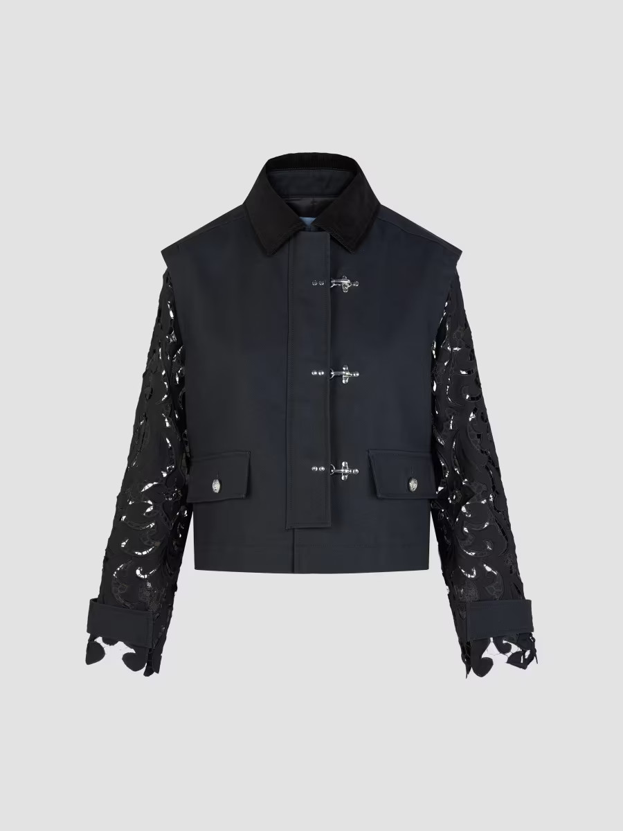 Hill House Home Women's The Clarisse Jacket - Black - Size Small | Saks Fifth Avenue