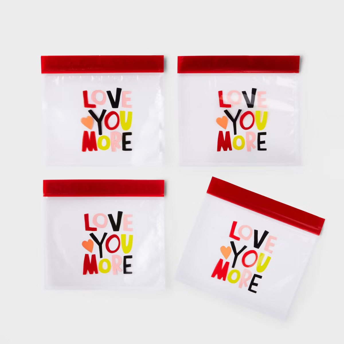 20ct Love You More Resealable Treat Bags - Spritz™ | Target