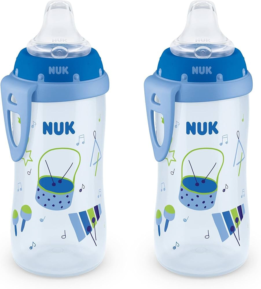 NUK Active Sippy Cup, 10 oz, 2 Pack, 8+ Months | Amazon (US)