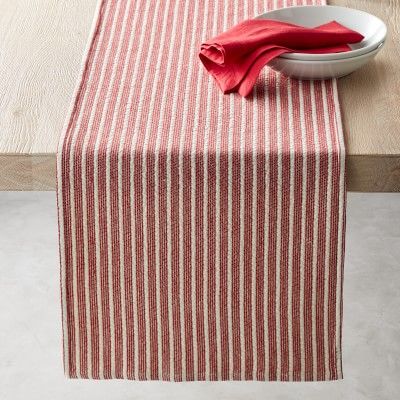 Striped Table Runner | Williams-Sonoma