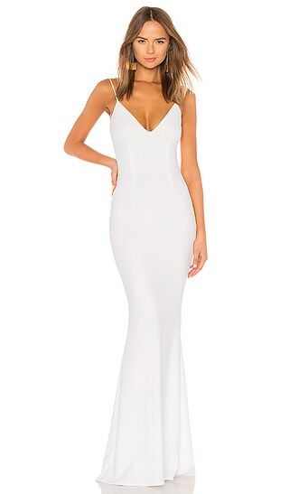 Bambi Gown in Ivory | Revolve Clothing (Global)