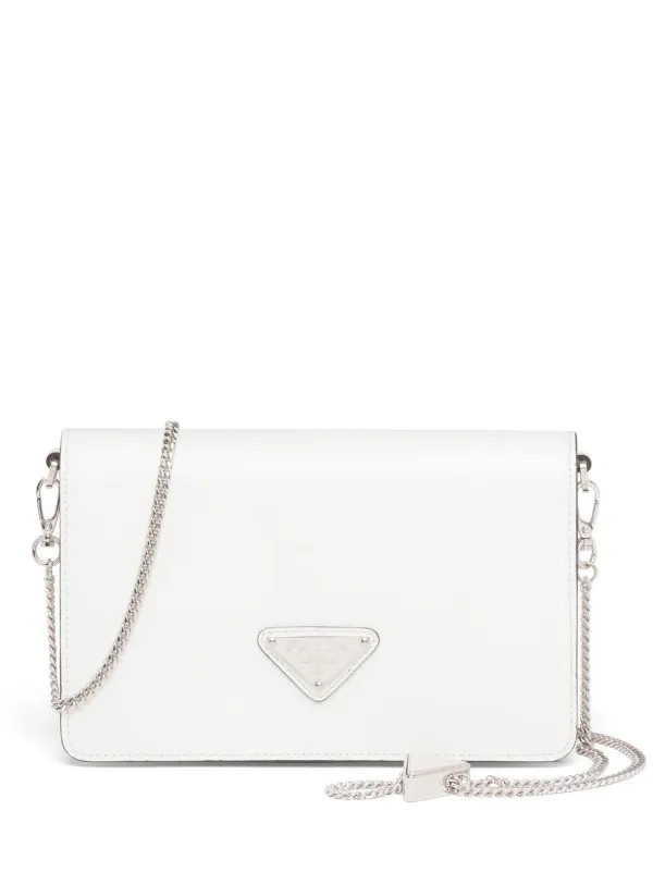 Prada triangle-logo Small Shoulder Bag - Farfetch | Farfetch Global