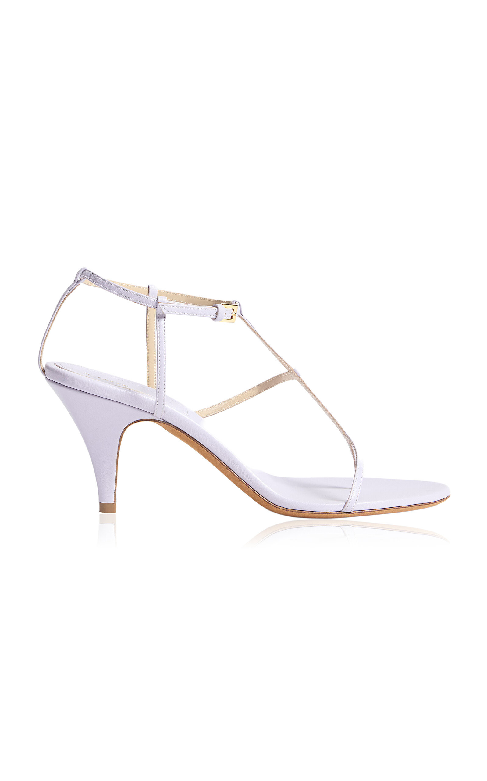 Khaite - Jones Leather Sandals - Purple - IT 37.5 - Only At Moda Operandi | Moda Operandi (Global)