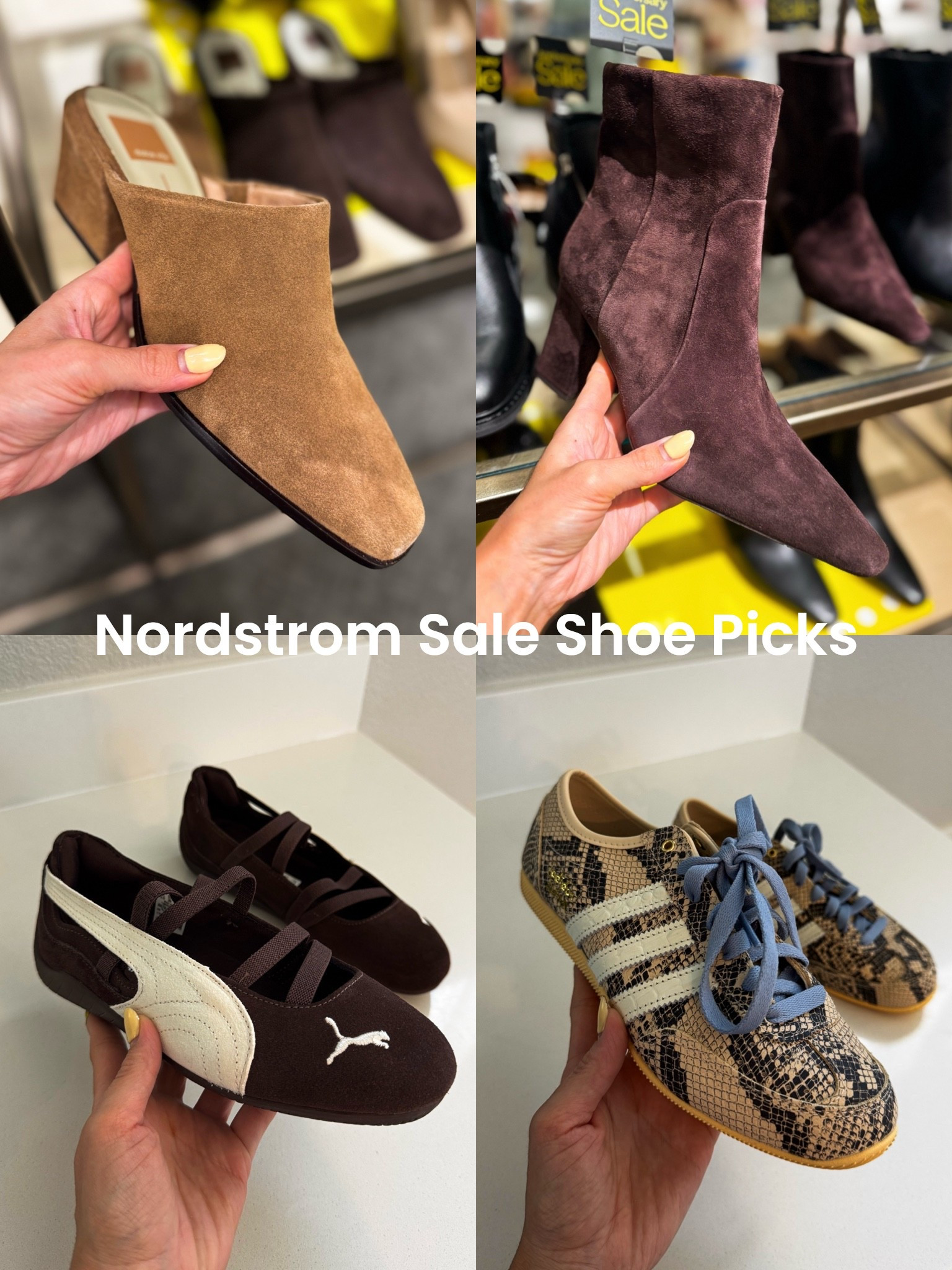 Some of my top shoe picks from the Nordstrom Anniversary Sale!

Sneakers
Mules
Chocolate suede boots
Fall shoes

#LTKootd #LTKSaleAlert #LTKSeasonal