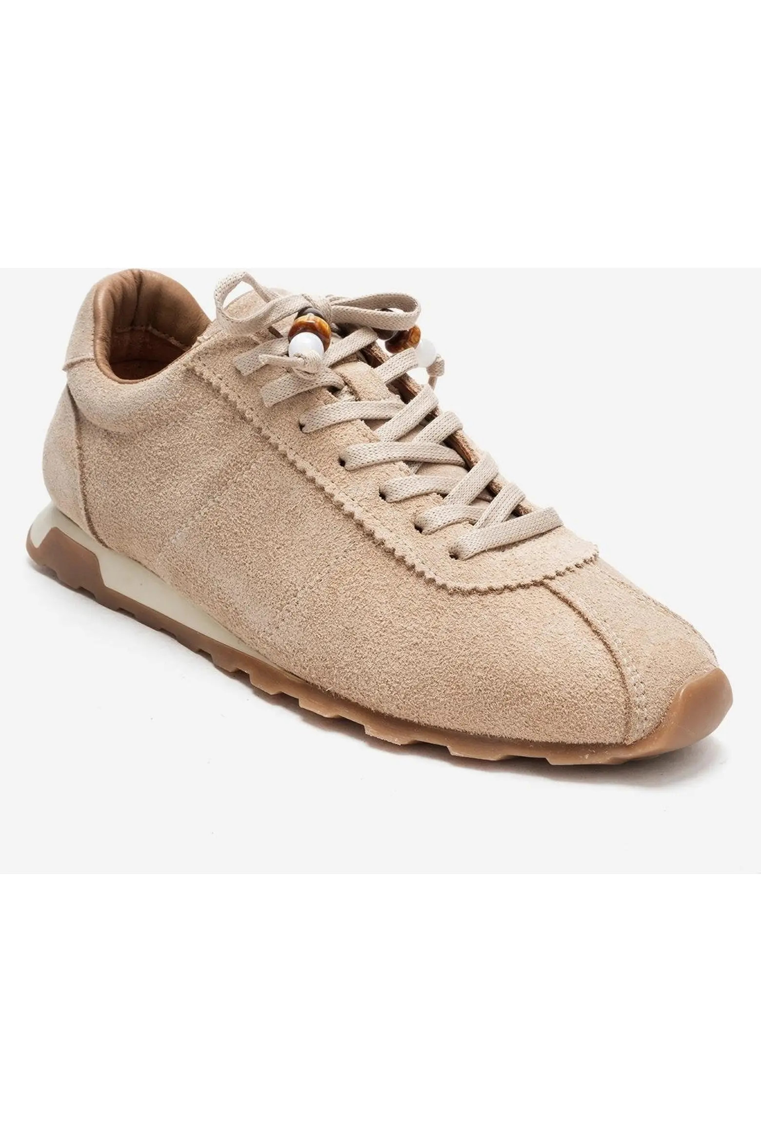 Forever & Always Shoes Brea Leather Embellished Sneaker (Women) | Nordstrom | Nordstrom