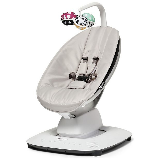 4Moms Mamaroo 5 Smart Bouncer - Grey195/2298 | argos.co.uk