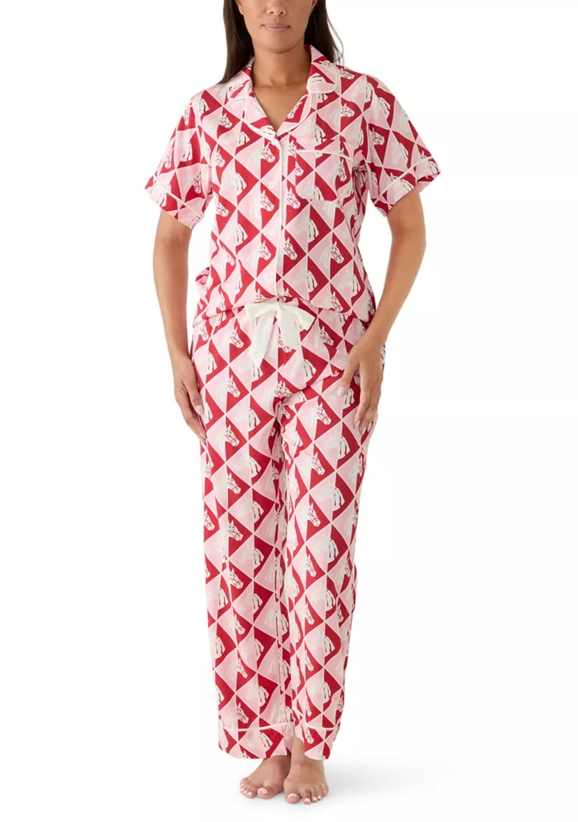 Saddle Club Short Sleeve Shirt and Pants Pajama Set | Belk