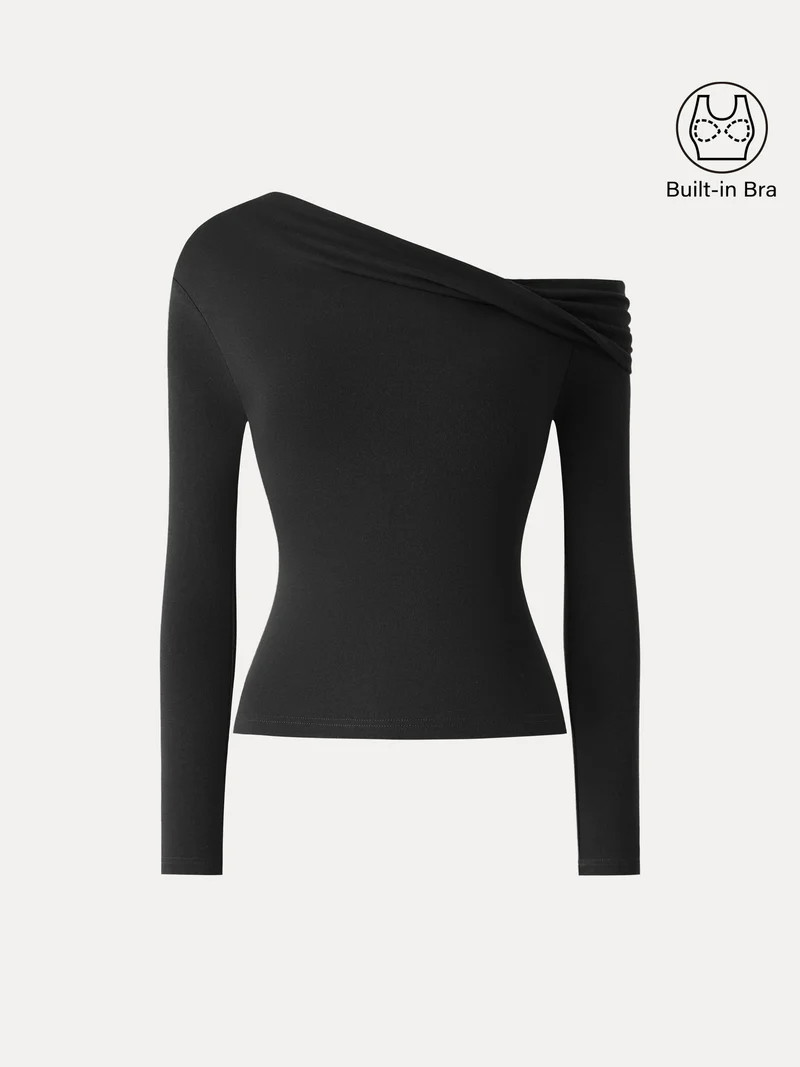 Multi-wear Versatile Necklines Long Sleeve Brami | OGLmove
