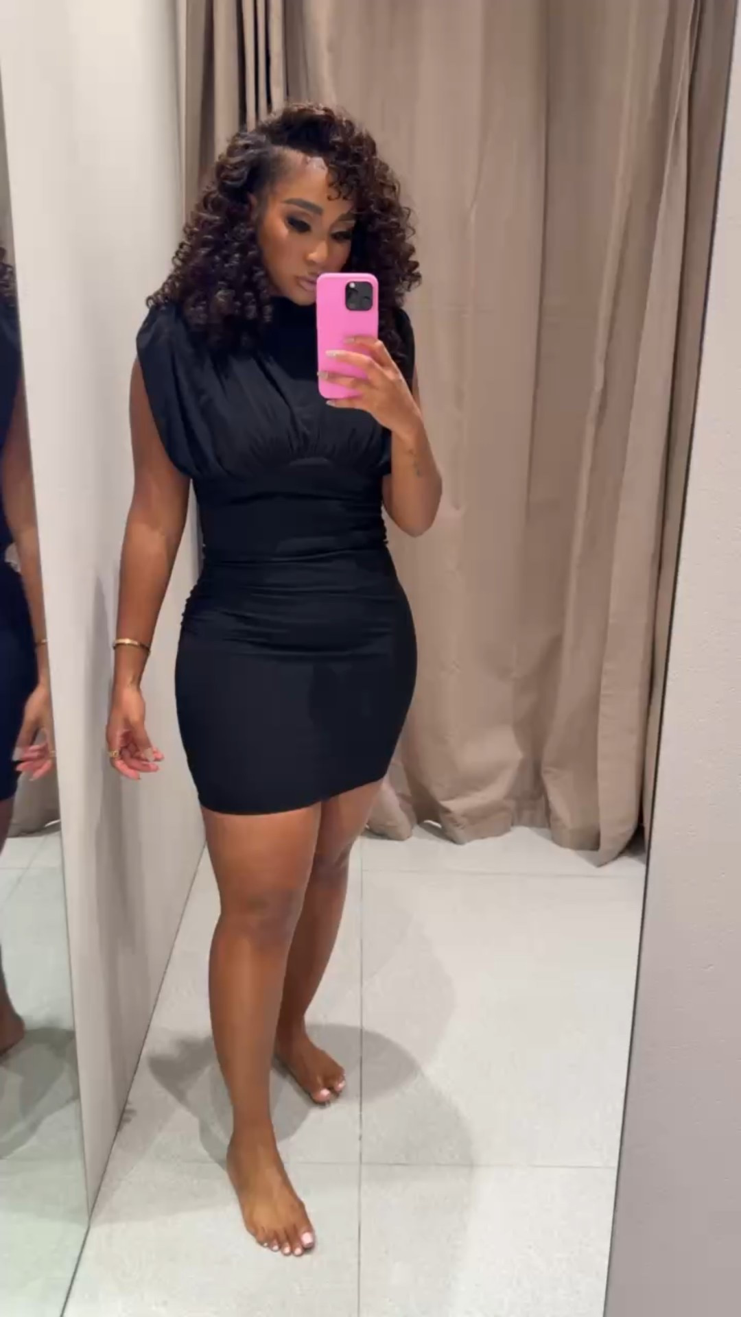 Black mini dress find! Perfect LBD for date night or any occasion! 

#LTKStyleTip #LTKMidsize #LTKFindsUnder100