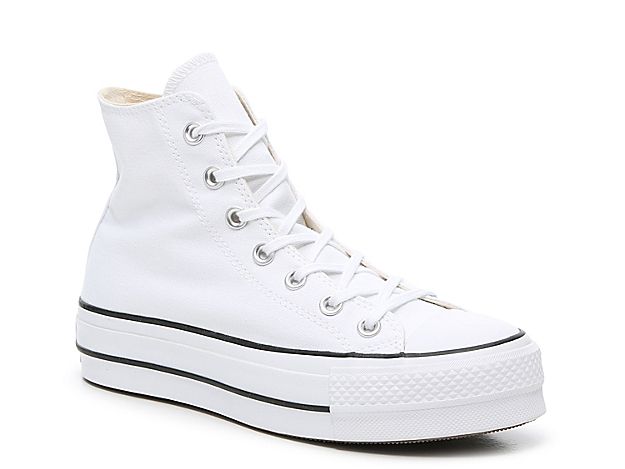Converse Chuck Taylor All Star Platform High-Top Sneaker - Women's - White | DSW