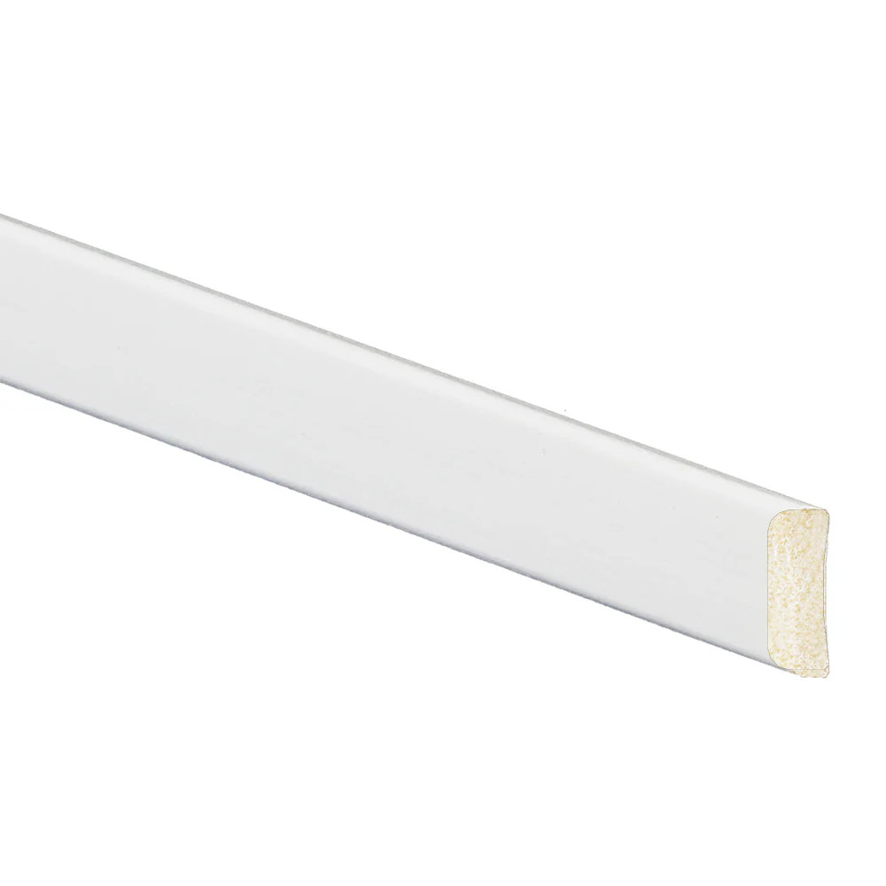 Inteplast Group Building Products 3/4-IN X 8-Ft White Screen 3/4-in x 8-ft Prefinished Polystyrene Square Moulding | 91420800032 | Lowe's