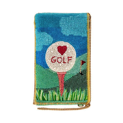 Mary Frances Golf Lover Beaded Crossbody Phone Bag | eBay US