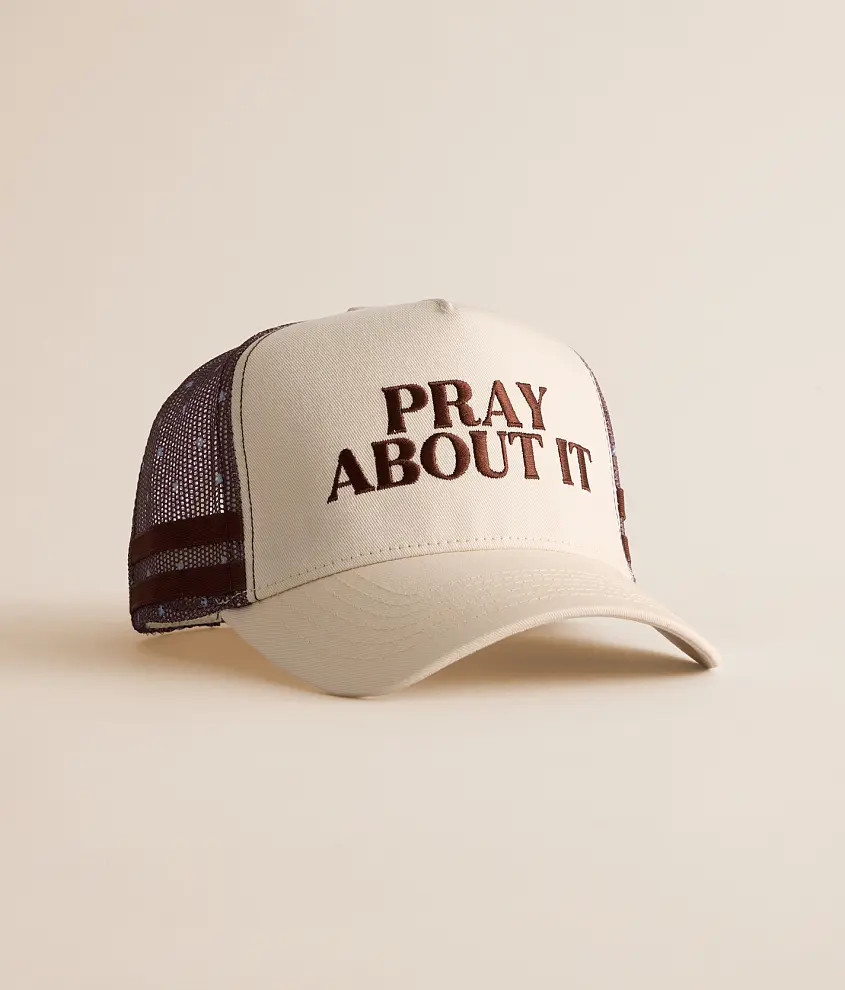 Pray About It Trucker Hat | Buckle