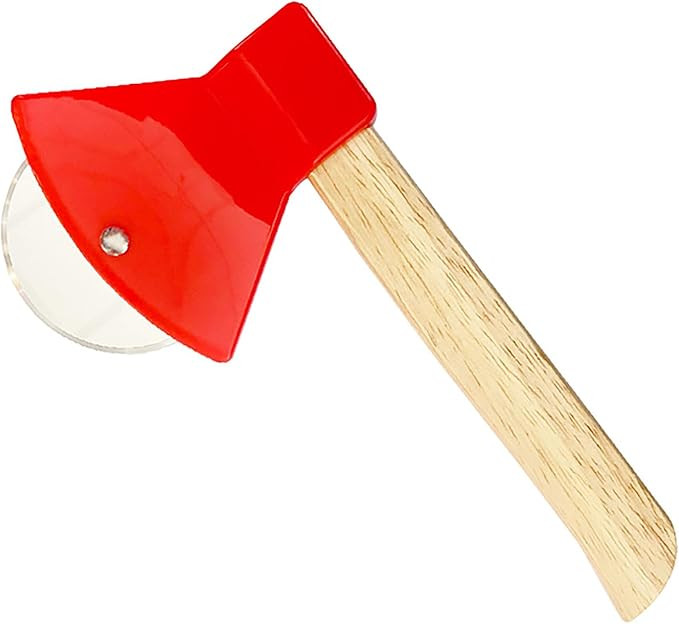 Axe Head Shape Pizza Cutter, 9 Inch x 4 Inch Stainless Steel Pizza Knife Sharp Blade for Cutting ... | Amazon (US)