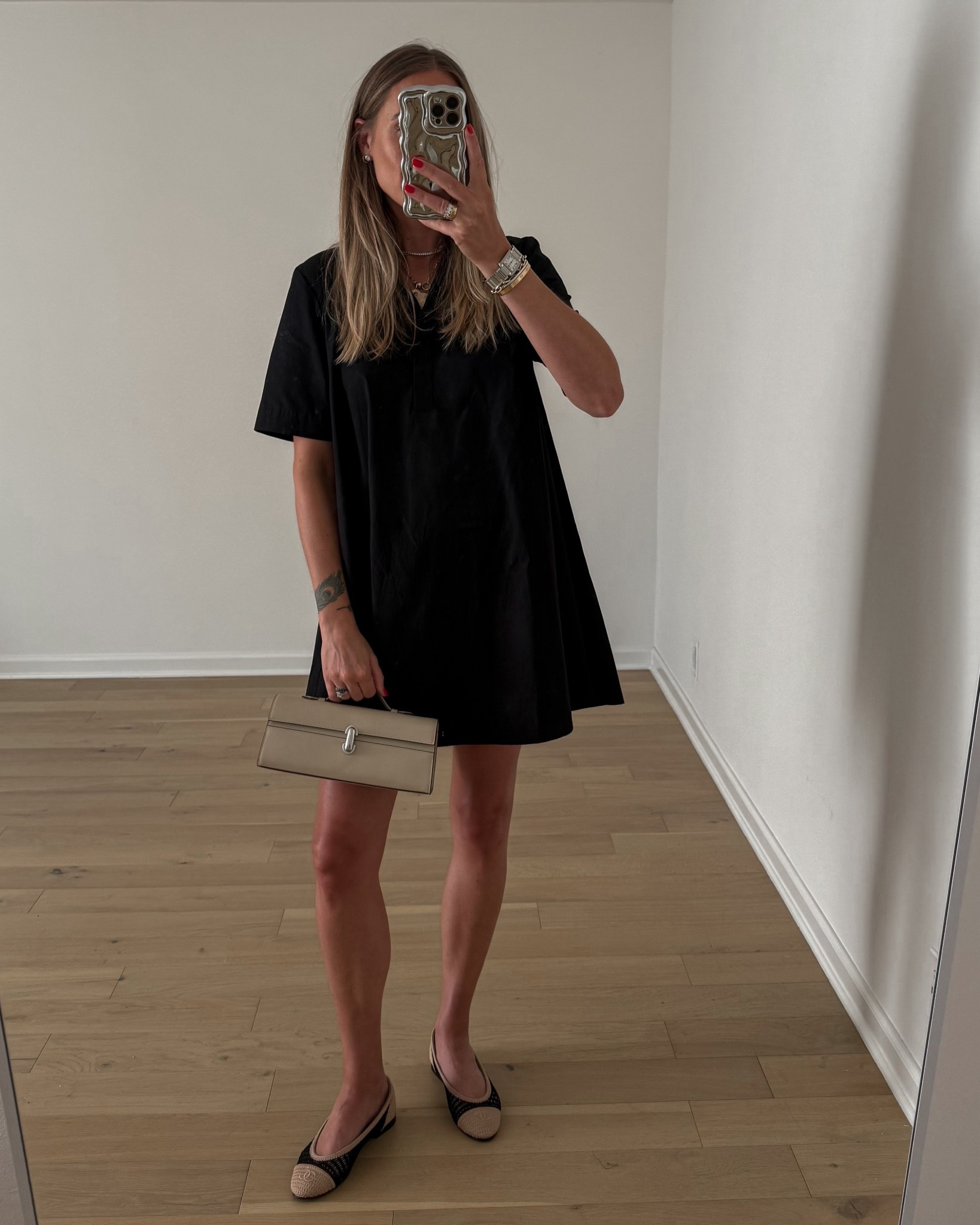 Fashion Jackson, summer outfit, black dress, Chanel ballerinas 

#LTKFindsUnder100 #LTKOver40 #LTKStyleTip