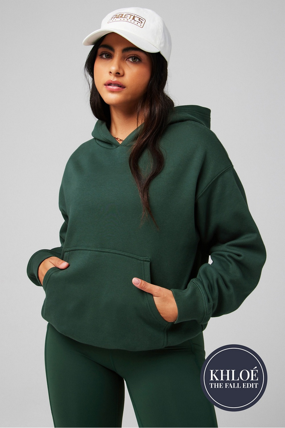 Cosy Fleece Hoodie Womens green XL Fabletics | Fabletics Europe